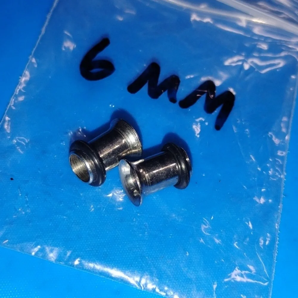 Stainless Steel Flared Ear Tunnel Set